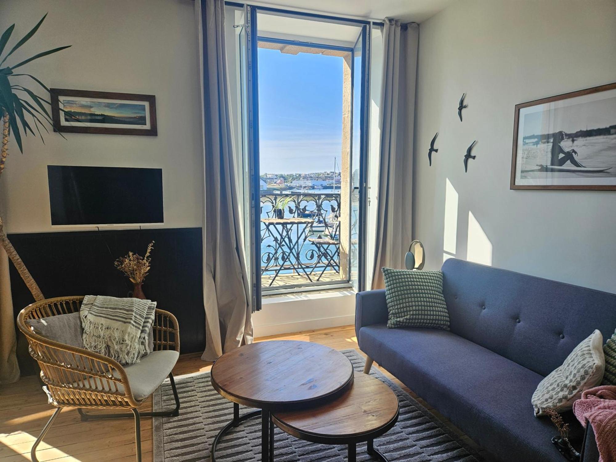 Anatoline Audierne Appartements Vue Mer - Sea & Harbor Stay Exterior photo